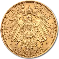 Monete d&#039;oro Impero tedesco