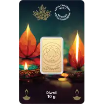 10g Diwali Lingote de Oro | Royal Canadian Mint