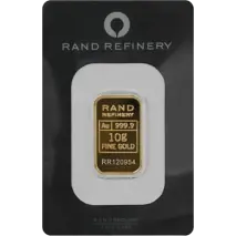 10g Lingote de Oro | Loxodonta Africana | Rand Refinery