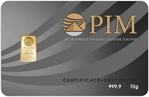 10g Gold Bar | PIM