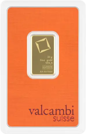 10g Goldbarren | Valcambi