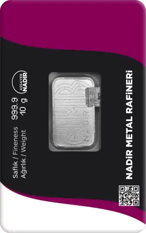 10g Silberbarren | Nadir | LBMA