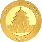 15g China Panda Gold Coin | 2024