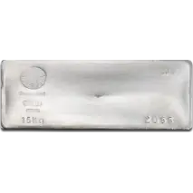 15 Kg Lingotto d' Argento | Diverse Manifatture