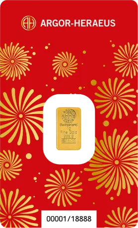1g Lingote de Oro | Argor-Heraeus | Año del Caballo | 2026
