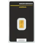1g Gold Bar | Argor-Heraeus