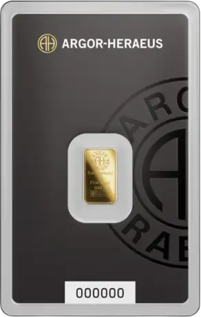 1g Gold Bar | Argor-Heraeus