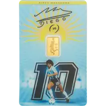 1g Diego Maradona Goldbarren | PAMP