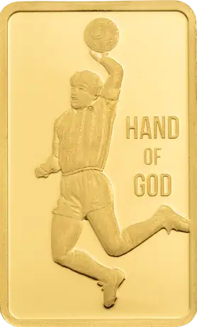 1g Diego Maradona Goldbarren | PAMP