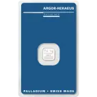 1g Palladium Bar | Argor-Heraeus