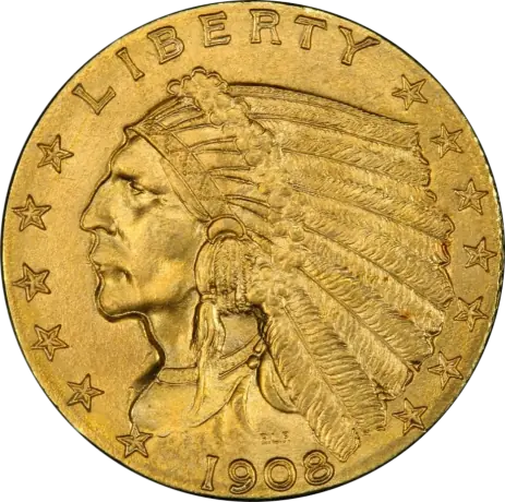 2.5 Dollar Quarter Eagle "Indian Head" | Gold | 1908-1929