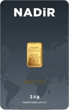 2.5g Barra de Oro | Nadir | LBMA