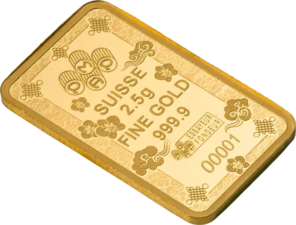 2.5g Lingot d'or | PAMP | Lucky Cat