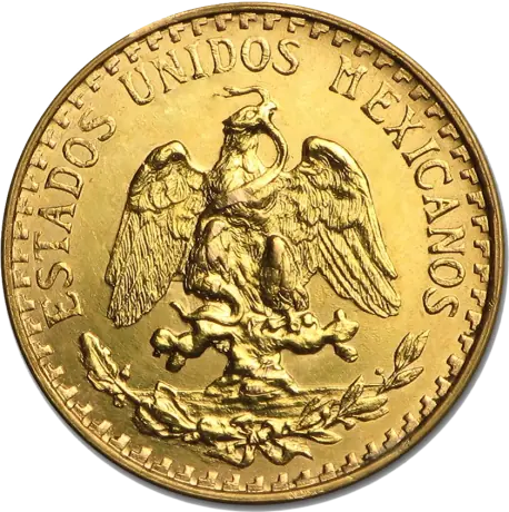 2 Mexican Pesos Hidalgo | Gold | 1919-1948