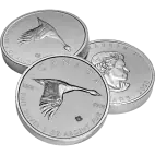 2 унции Канадский Гусь Серебряная Монета 2020