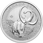 2 oz Ice Age Woolly Mammoth Silver Coin | 2024