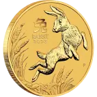 2 oz Lunar III Rabbit Gold Coin | 2023