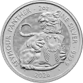 2 oz Tudor Beasts Seymour Panther Silberm&uuml;nze | 2026