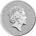 2 oz Tudor Beasts The Lion of England Silver Coin | 2022