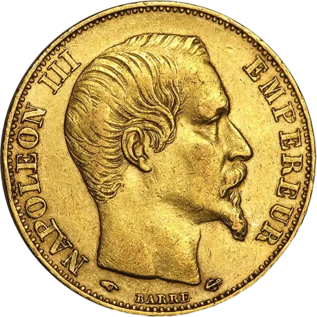 20 French Francs Napoleon III Bonaparte | Gold | Mixed Years