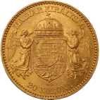 20 Hungarian Corona | Gold | 1892-1915