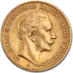 20 Mark Emperor Wilhelm II Prussia Gold Coin | 1888-1913