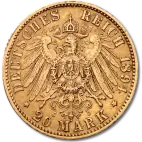 20 Mark Emperor Wilhelm II Prussia Gold Coin | 1888-1913