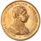 20 Mark Emperor Wilhelm II Prussia Uniform Gold Coin | 1913-1914