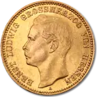 20 Mark Grand Duke Ernst Ludwig Hessia-Darmstadt | Gold | 1890-1915