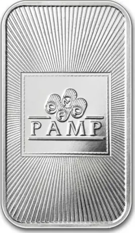 20 x 1 oz Lingote de Plata | PAMP | USA | Tubo