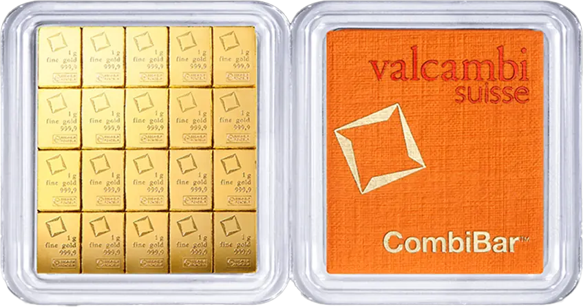 20 x 1g CombiBar® | Gold | Valcambi