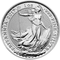 Monedas de Plata Britania