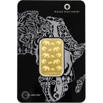 20g Lingote de Oro | Loxodonta Africana | Rand Refinery
