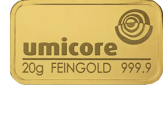 20g Gold Bar | Umicore