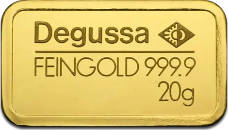 20g Gold Bar | Degussa