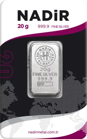 20g Silberbarren | Nadir | LBMA
