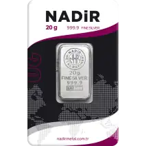 20g Silver Bar | Nadir | LBMA