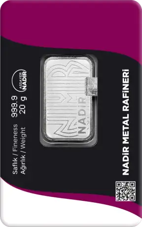 20g Silberbarren | Nadir | LBMA