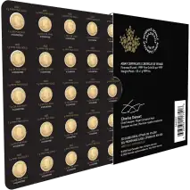 25 x 1g MapleGram Gold | 2026