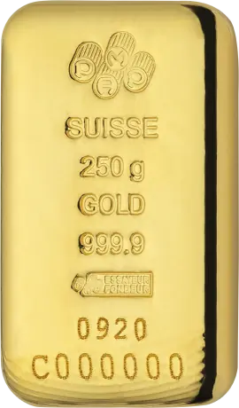 250g Gold Bar | PAMP Suisse