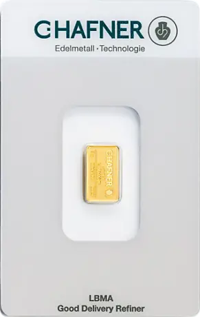 2g Gold Bar | C.Hafner