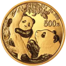 30g China Panda Gold Coin (2021)