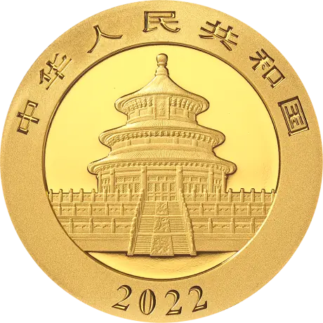 30g Panda Cinese | Oro | 2022