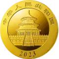 30g Panda Chinois | Or | 2023