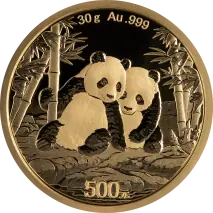 30g China Panda Gold Coin | 2026
