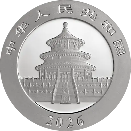 30 gr Panda Cinese | Argento | 2026 30 gr Panda Cinese | Argento | 2026