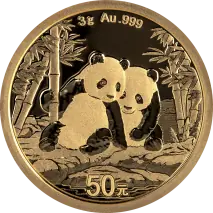 3g China Panda Gold Coin | 2026