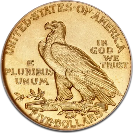 5 Dollar Half Eagle "Indian Head" | Gold | 1908-1929