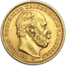 5 Mark Kaiser Wilhelm I. Preu&szlig;en | Gold | 1877-1878