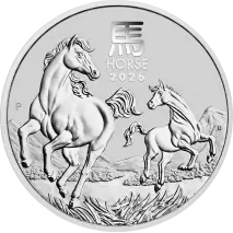 5 oz Lunar III Horse Silver Coin | 2026